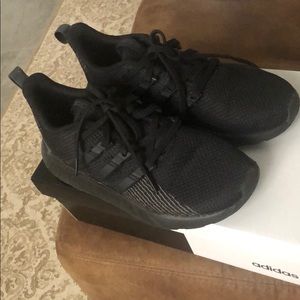 Black adidas sneakers